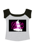 Bad & Blessed Color Block Raglan Baby
