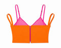Orangina 2 Piece Zip up tank top