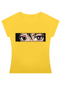 Anime Eyes Slim Raglan T-Shirt