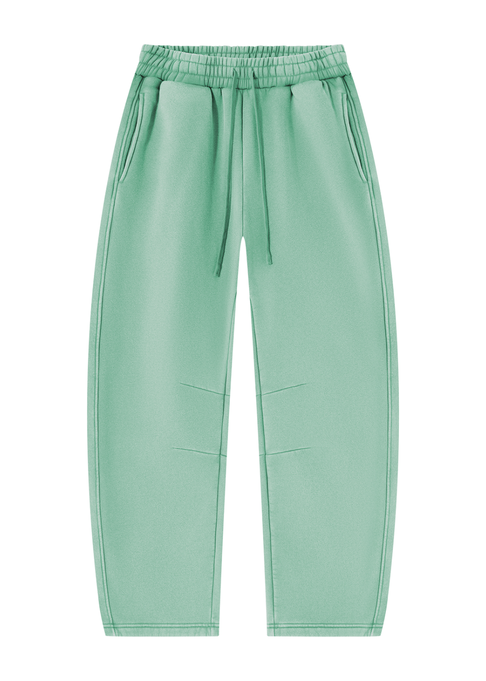 Barrel Leg Fleece Sweatpants
