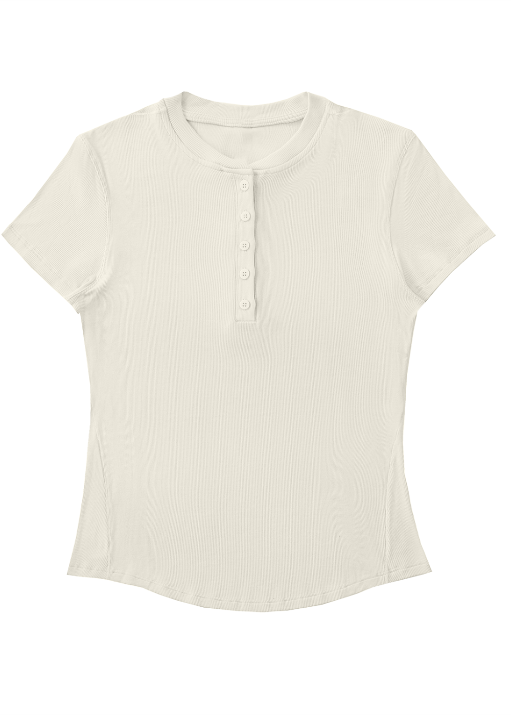 Henley Short Sleeve Top