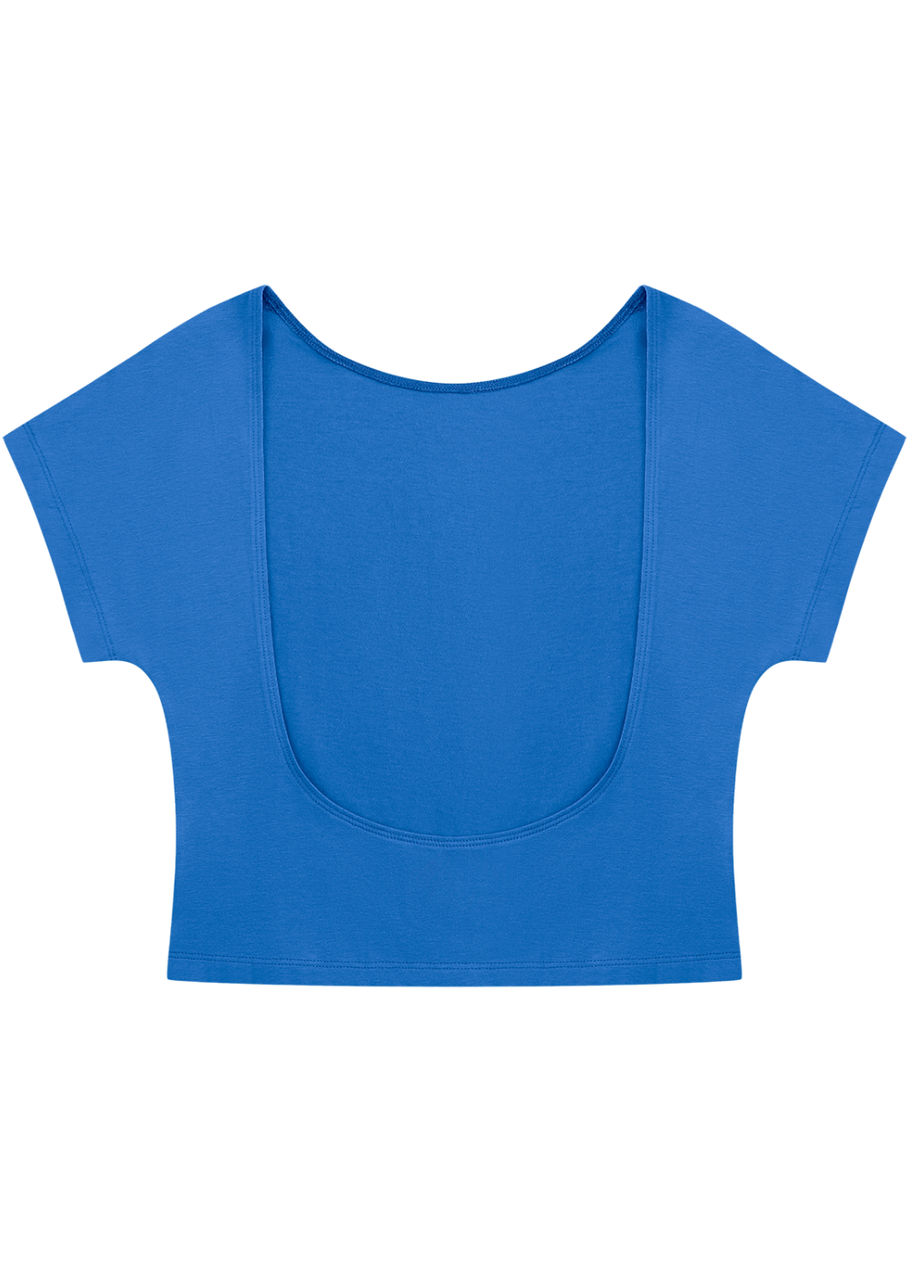 Aliens Open Back Cotton Crop Top