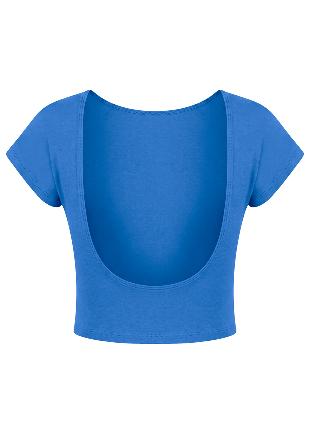 Aliens Open Back Cotton Crop Top