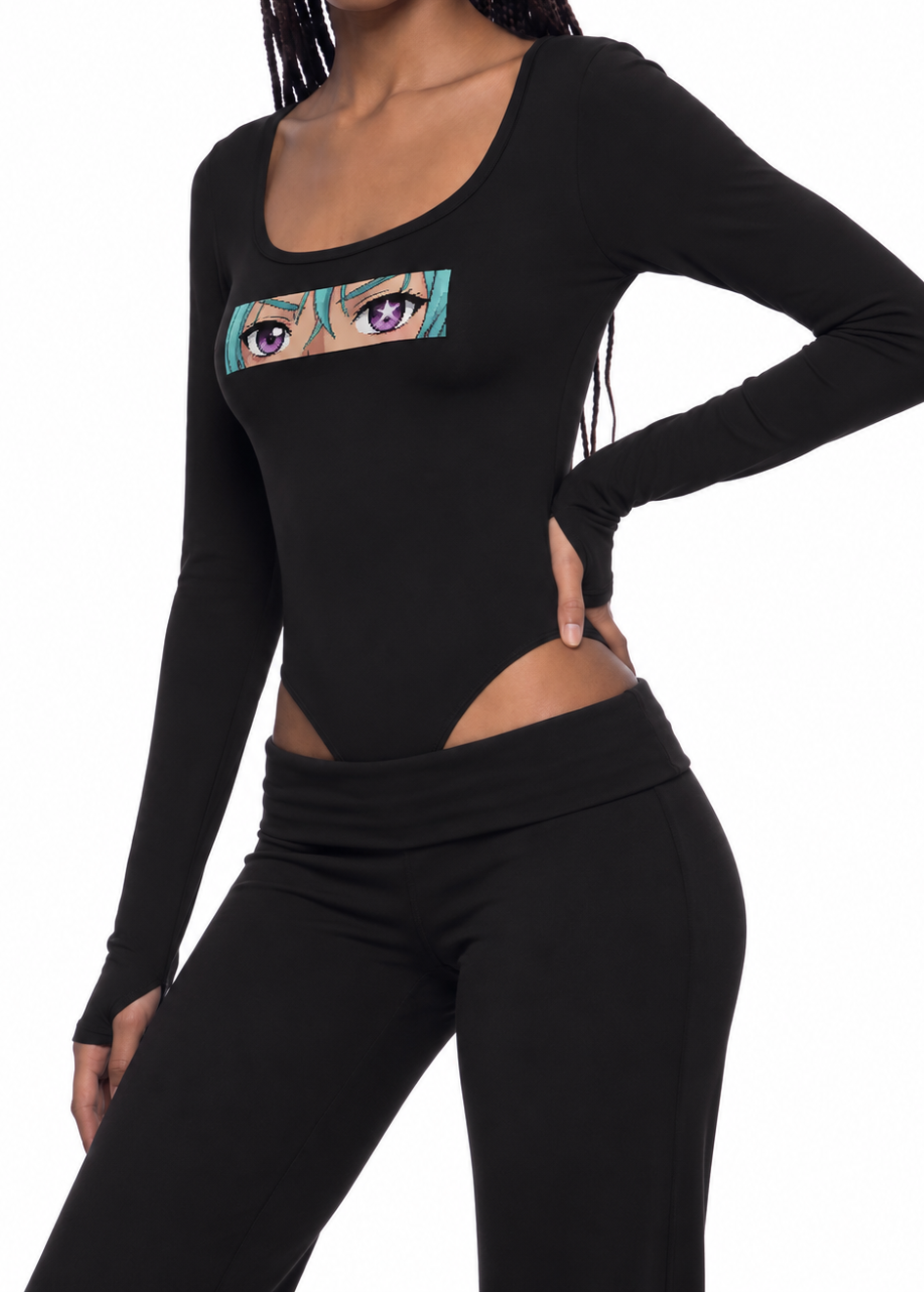 Long Sleeve Yoga Bodysuit