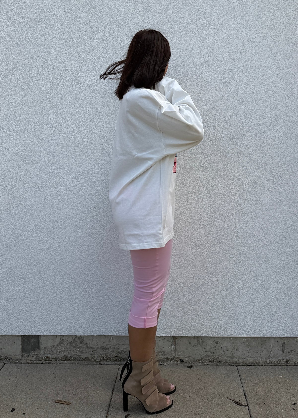 Okaid Girl  Unisex Oversized Long Sleeve Tee