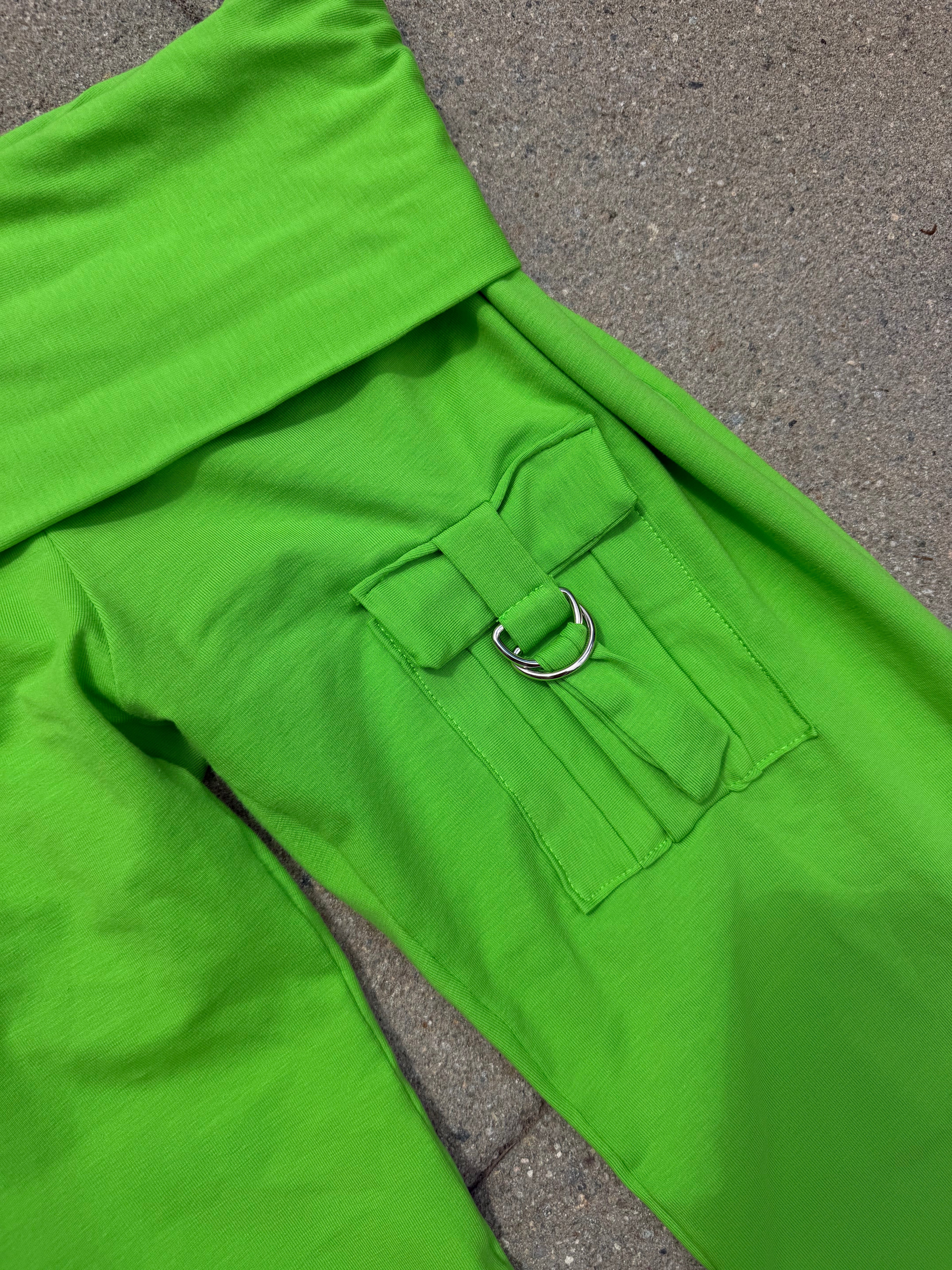 Cosmo Bright Green Yoga Pants