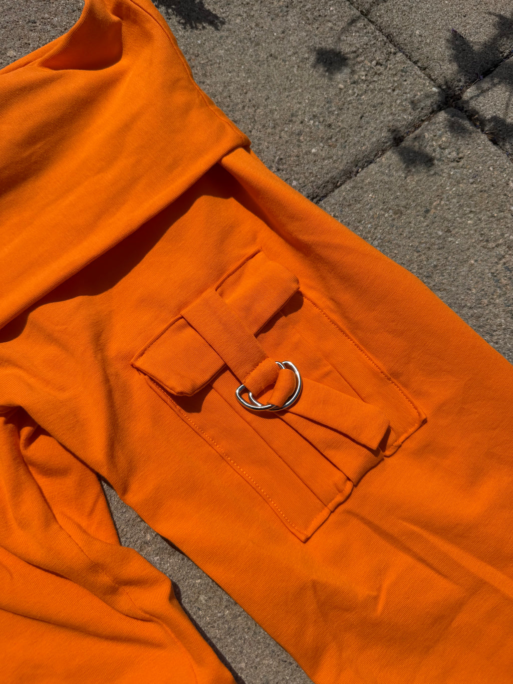 Goku Bright Orange Yoga Pants