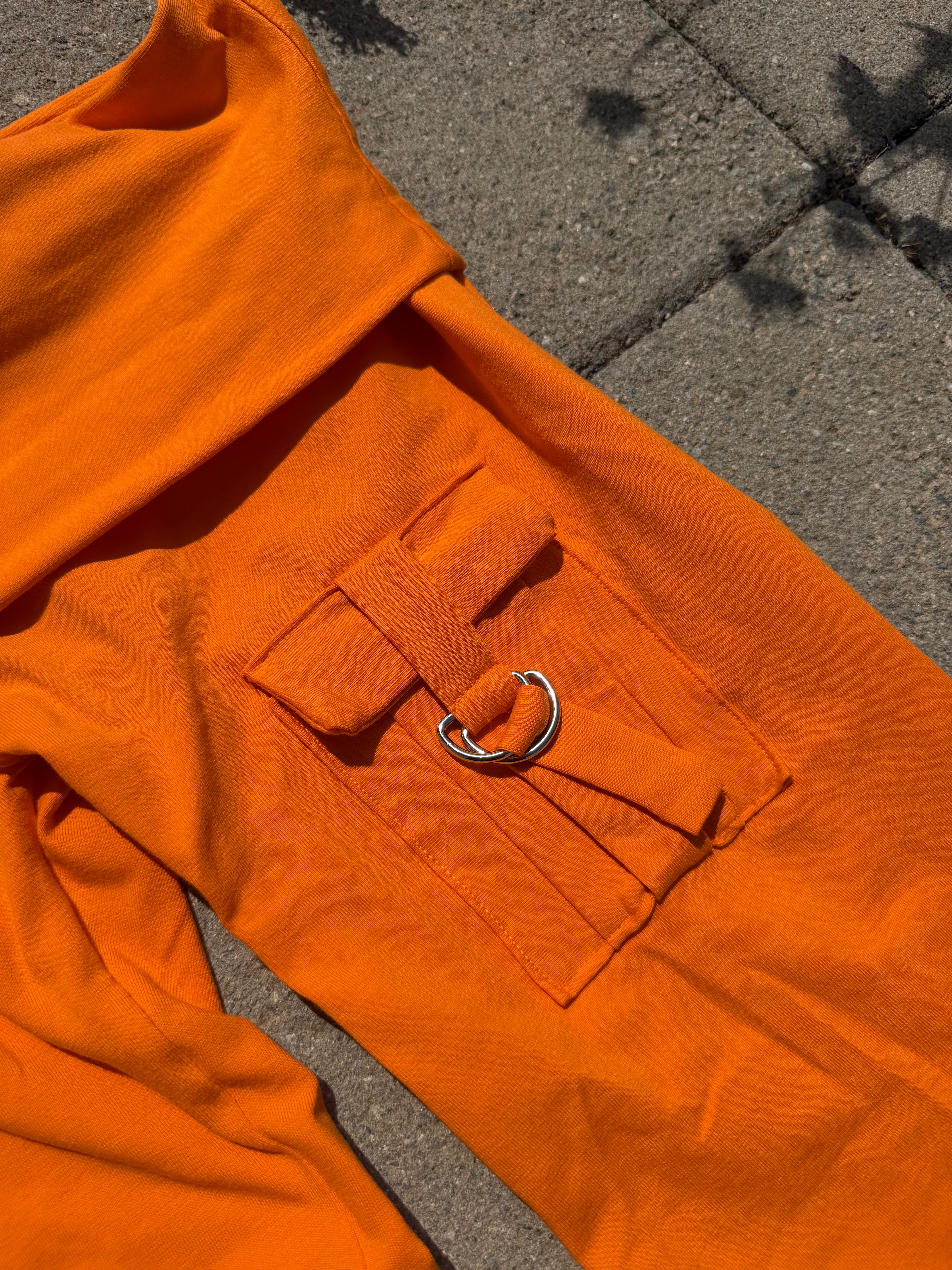 Goku Bright Orange Yoga Pants