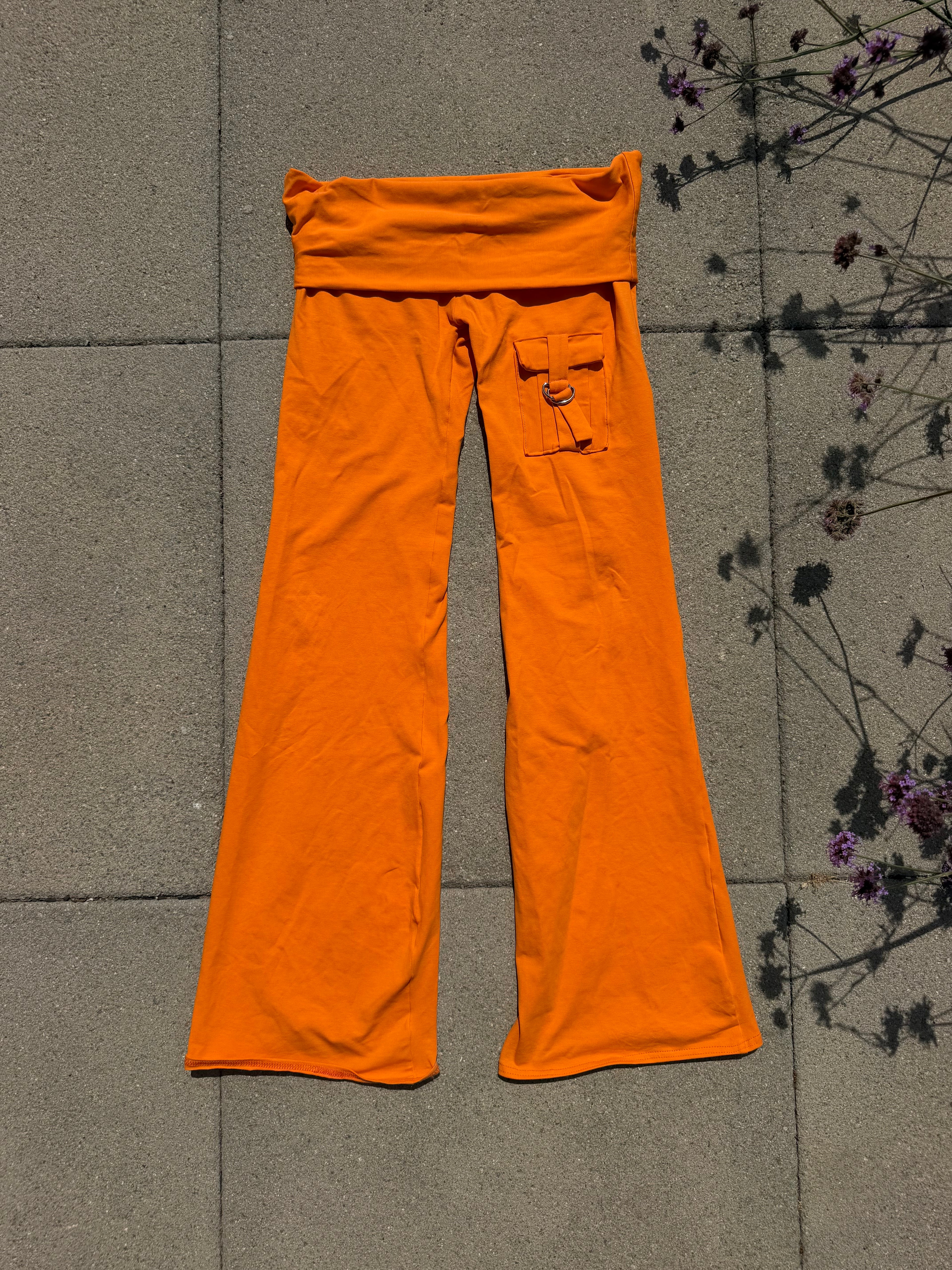 Goku Bright Orange Yoga Pants