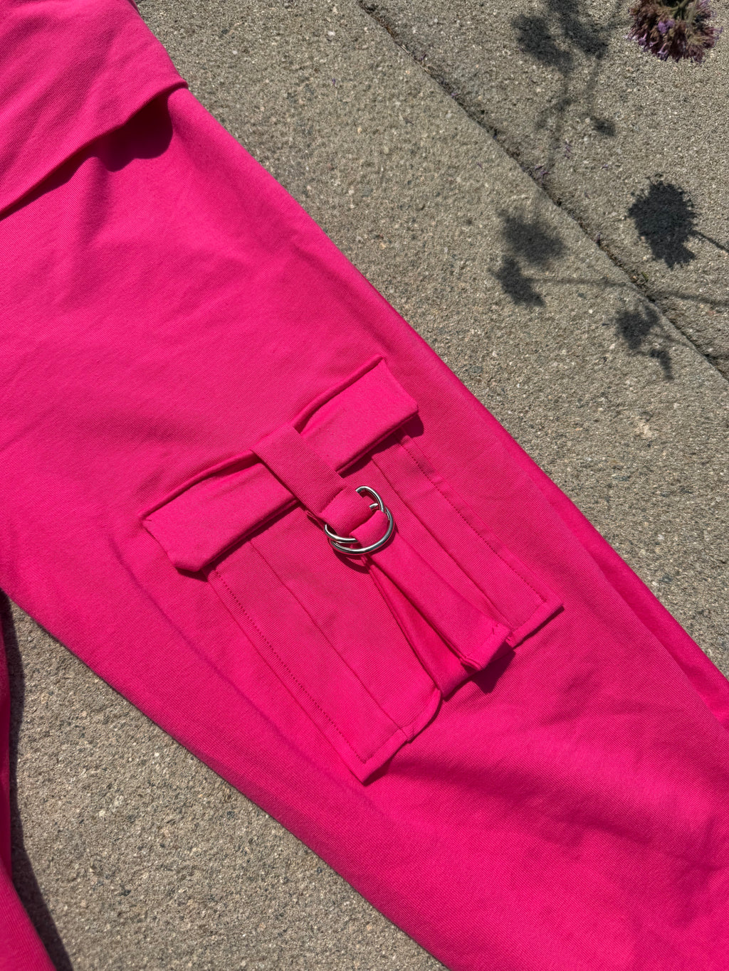Fuchsia Capri Pants