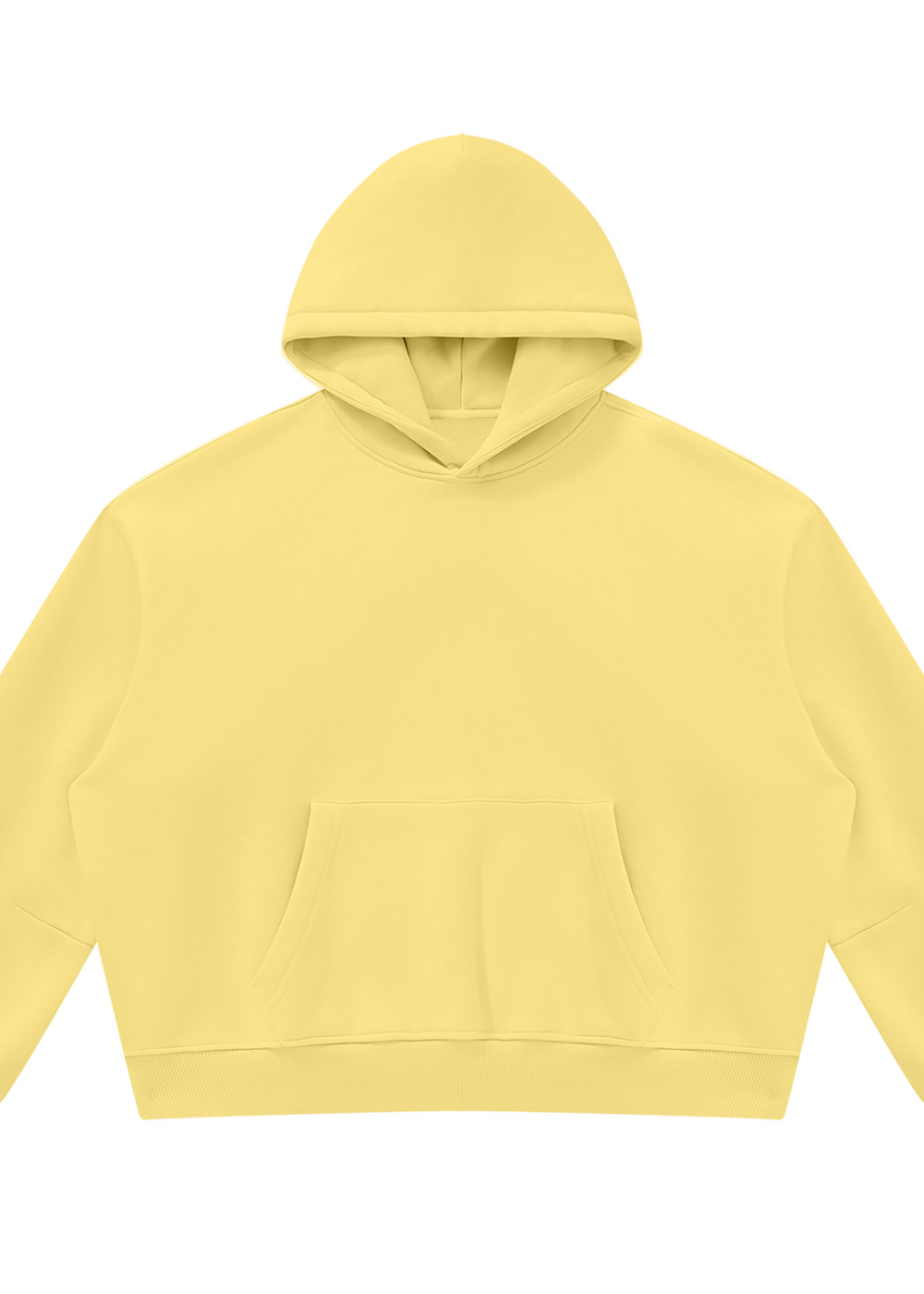 Vintage Wash Boxy Fleece Hoodie