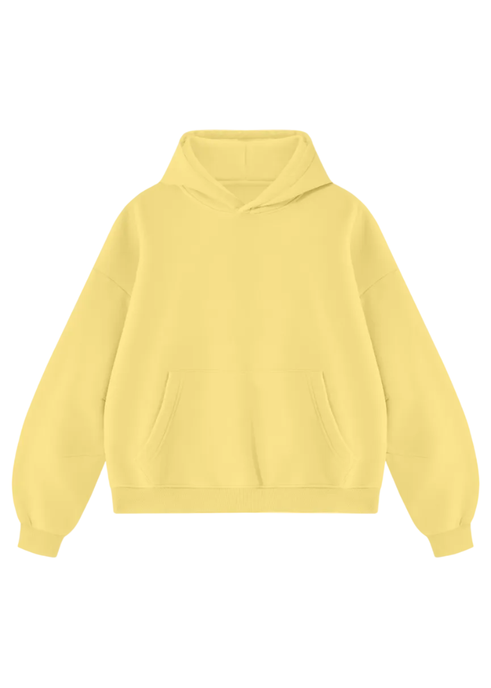 Vintage Wash Boxy Fleece Hoodie