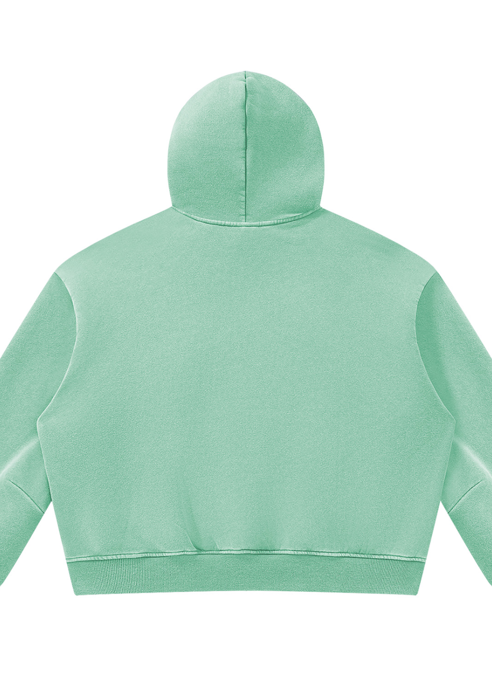 Vintage Wash Boxy Fleece Hoodie
