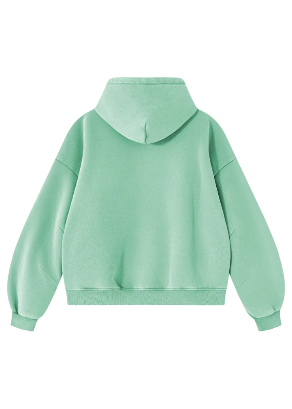 Vintage Wash Boxy Fleece Hoodie