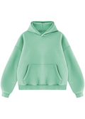 Vintage Wash Boxy Fleece Hoodie