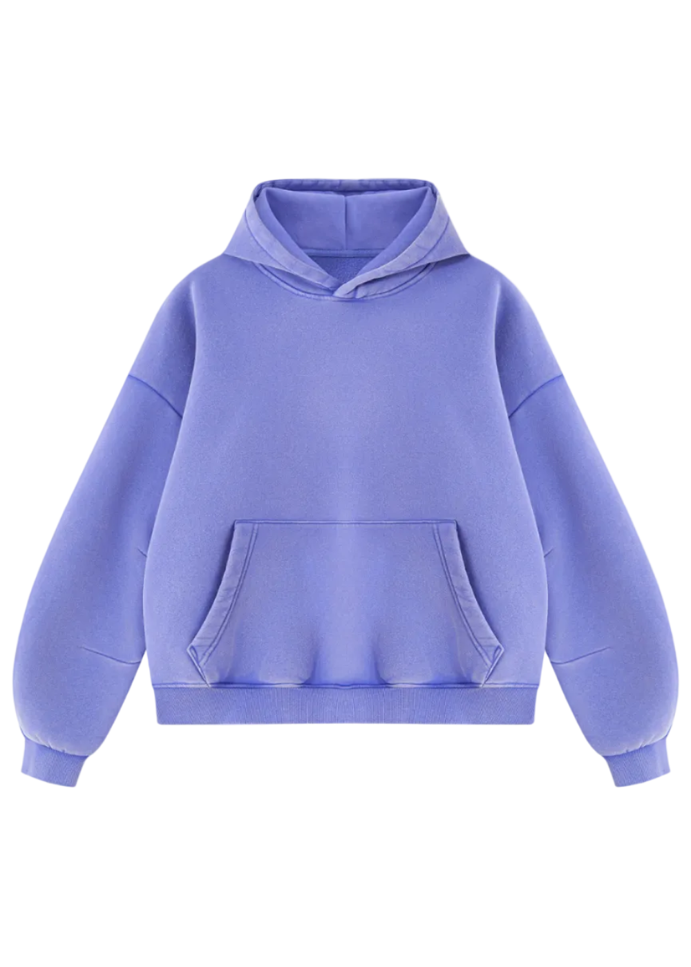 Vintage Wash Boxy Fleece Hoodie